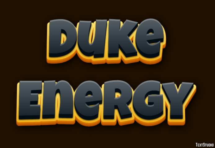 Duke Energy Efekt tekstowy