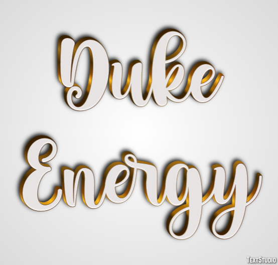 Duke Energy Efekt tekstowy