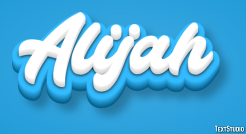 Alijah Text Effect