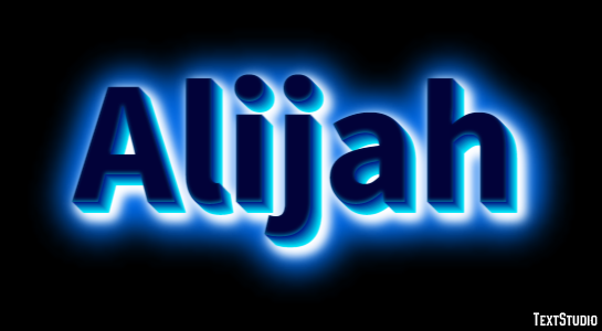 Alijah Text Effect