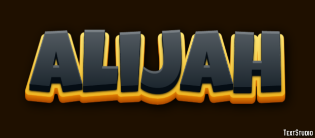 Alijah Text Effect