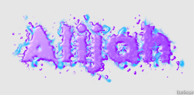 Alijah Text Effect