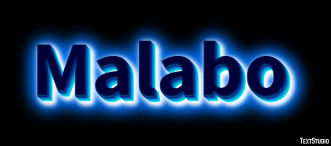Malabo Efekt tekstowy