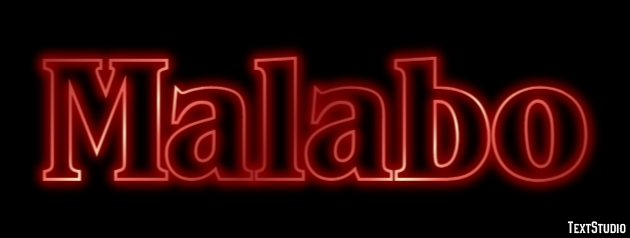 Malabo Texteffekt