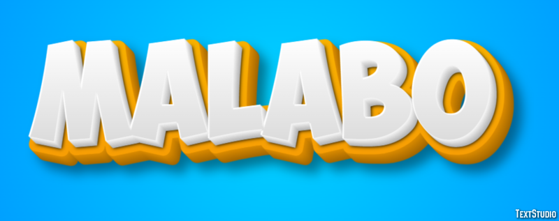 Malabo Efekt tekstowy