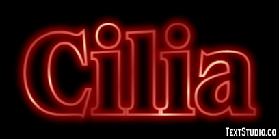 Cilia Efecto de Texto