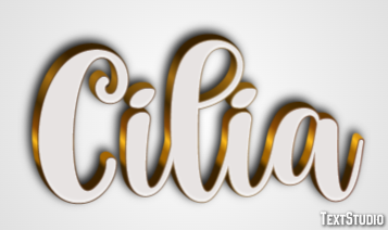 Cilia Efecto de Texto