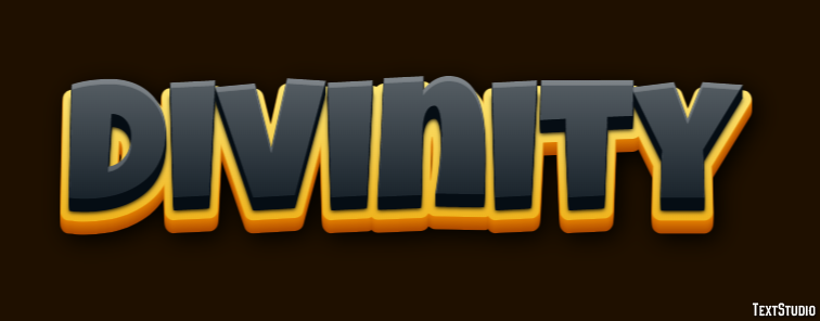 Divinity Efeito de texto