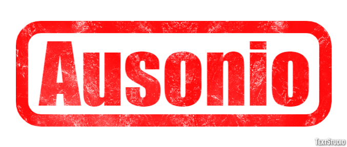 Ausonio Effetto testo