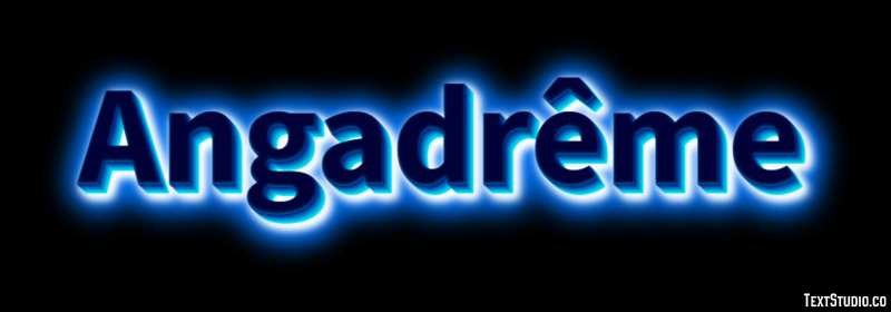Angadrême Texteffekt