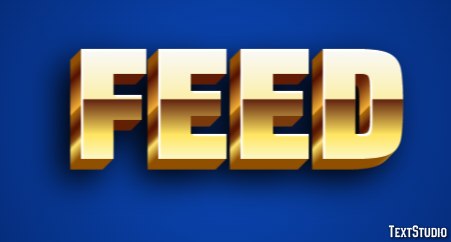 Feed Text Effect