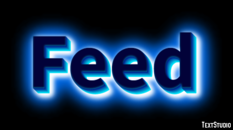 Feed テキスト効果
