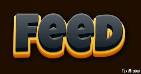 Feed Text Effect