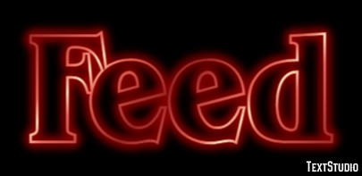 Feed テキスト効果
