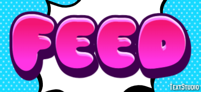 Feed Efeito de texto