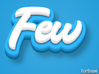 Few Text effect