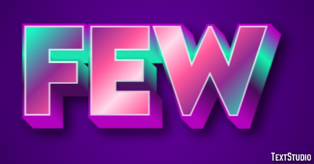 Few Text Effect
