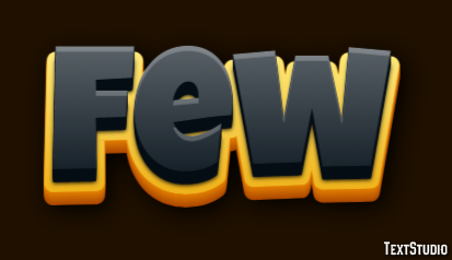 Few Text Effect