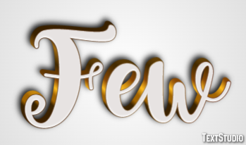 Few Text Effect
