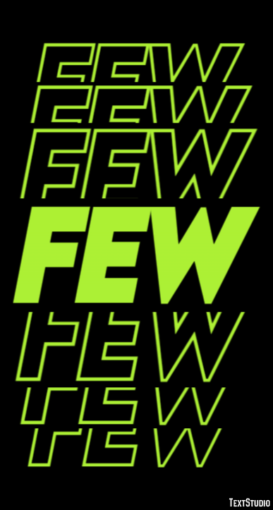 Few Text Effect