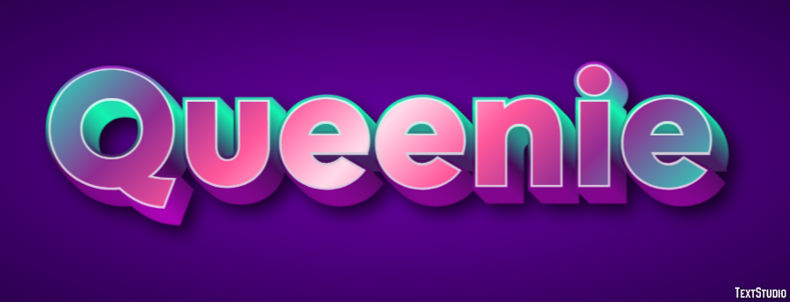 Queenie Text Effect