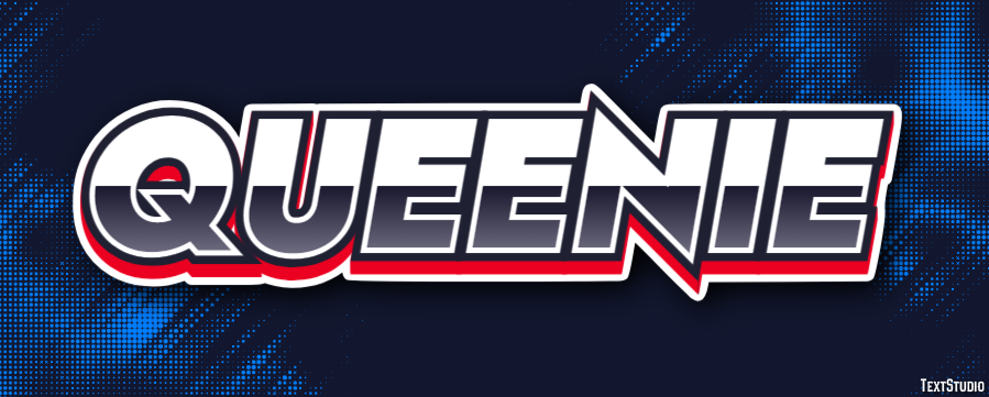 Queenie Text Effect