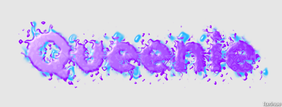 Queenie Text Effect
