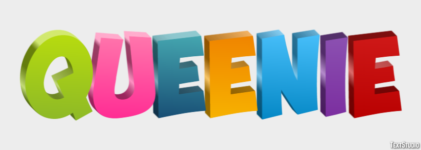 Queenie Text Effect