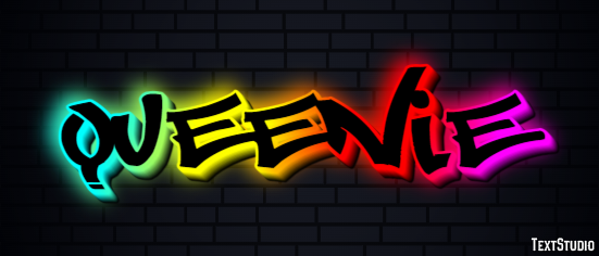 Queenie Text Effect