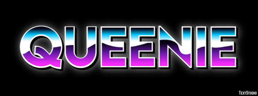 Queenie Effetto testo