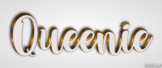 Queenie Text Effect
