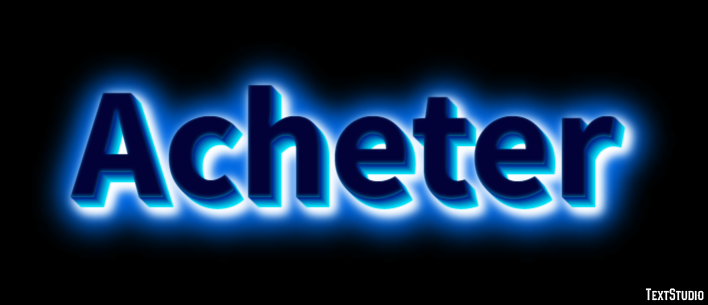 Acheter テキスト効果