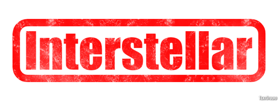 Interstellar Texteffekt
