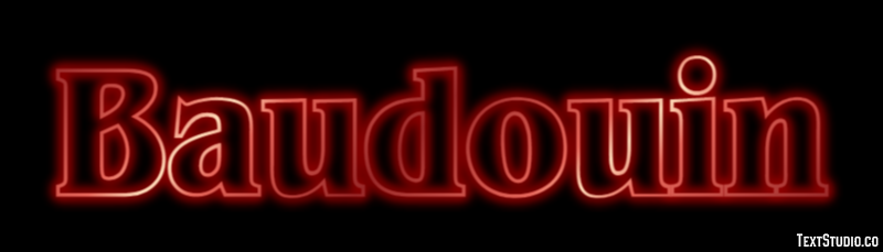 Baudouin Effetto testo