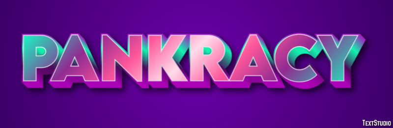 Pankracy Efekt tekstowy