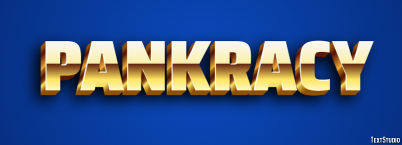 Pankracy Efekt tekstowy