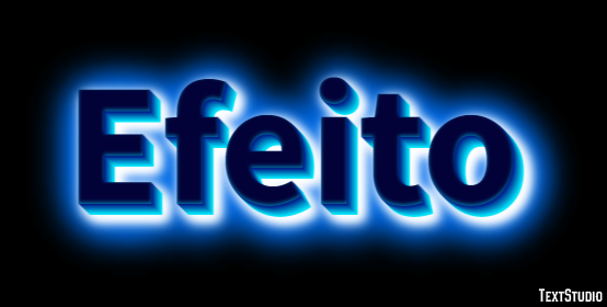 Efeito Text effect