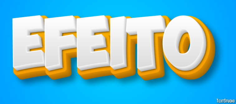 Efeito Text effect