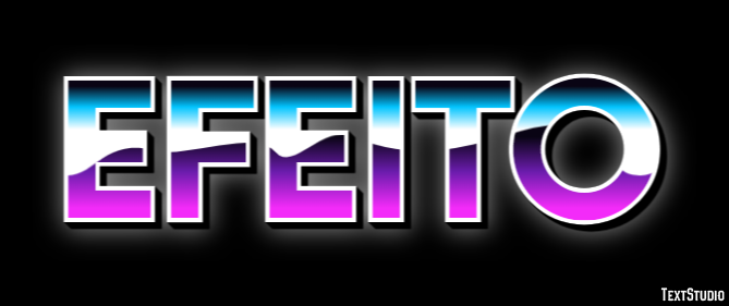 Efeito Text effect