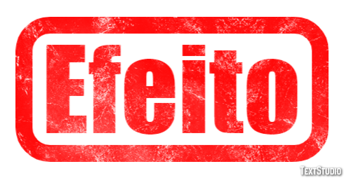 Efeito Text effect