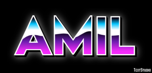 Amil Text effect