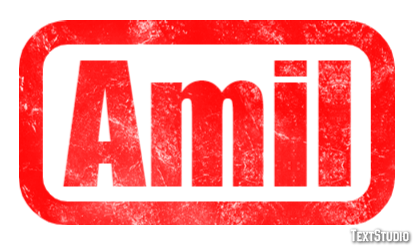 Amil Text Effect
