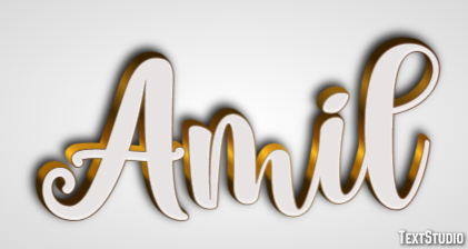 Amil Эффект текста