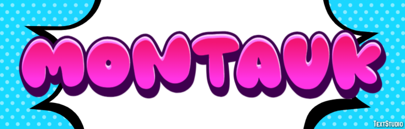 Montauk Efeito de texto