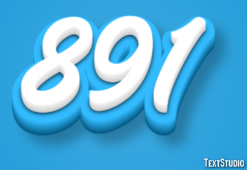 891 Text Effect