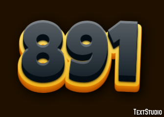 891 Text Effect