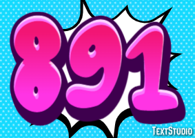 891 Text Effect