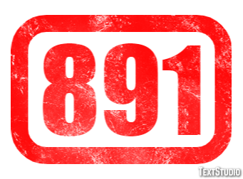 891 Text Effect