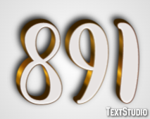 891 Text Effect
