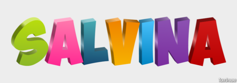 Salvina Effetto testo